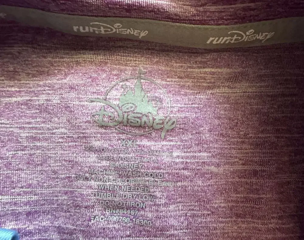 runDisney 2019 Dopey Challenge 48.6 Miles Full‎ Zip Performance Jacket